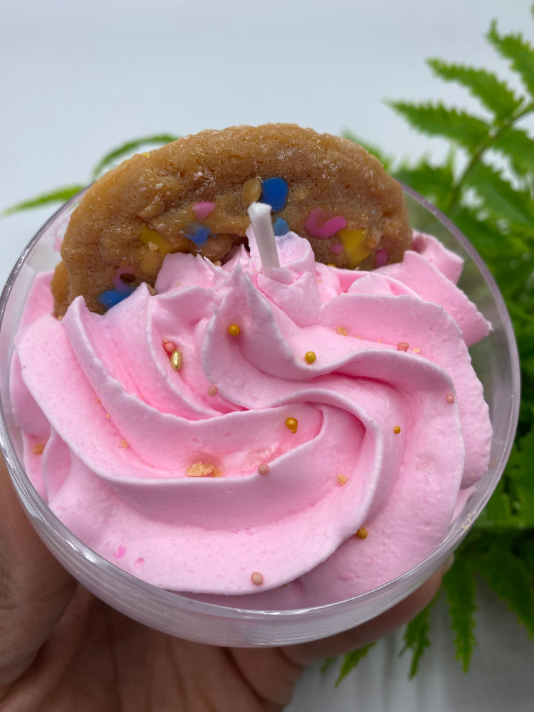 Douceur Gourmande : Bougie Vérine Cookies & Barbe à Papa